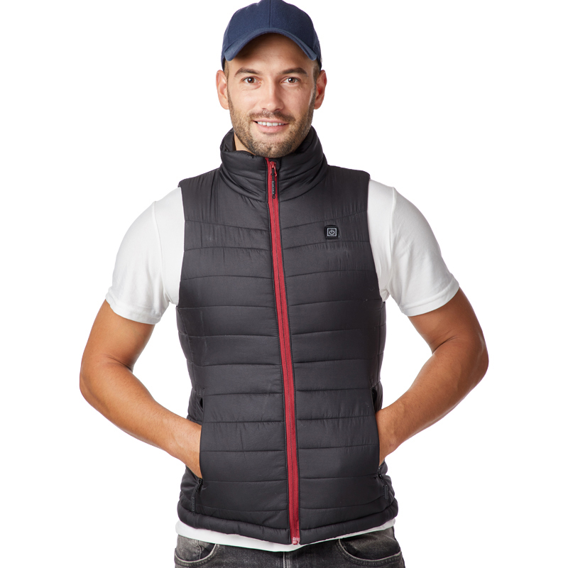 2022 Best Seller en Europe, gilet d\'homme chauffé électrique pour le port d\'hiver